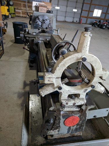 Clausing Colchester Lathe 17 X 80 Steady Rest 3 Jaw Chuck