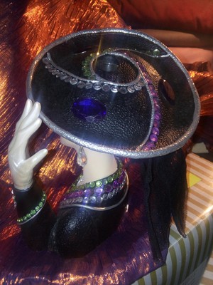 New Cameo Girls Head Vase;Blythe 1942 Bedazzled 1236/1500;Collectible