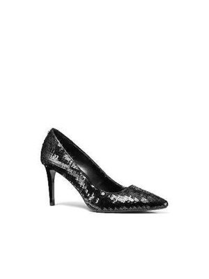 

MICHAEL MICHAEL KORS Женские черные туфли без шнуровки Dorothy Stiletto с пайетками, размер 6 м, Черный, 40R0DOMP1Q