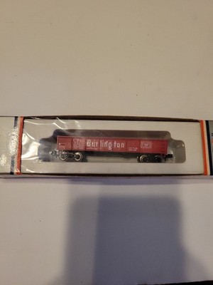 HO scale Burlington 40' Gondola model train car