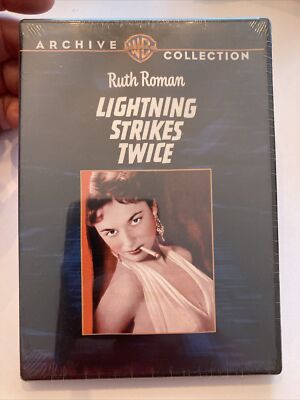 DVD Lightning Strikes Twice (1951) NEW Ruth Roman