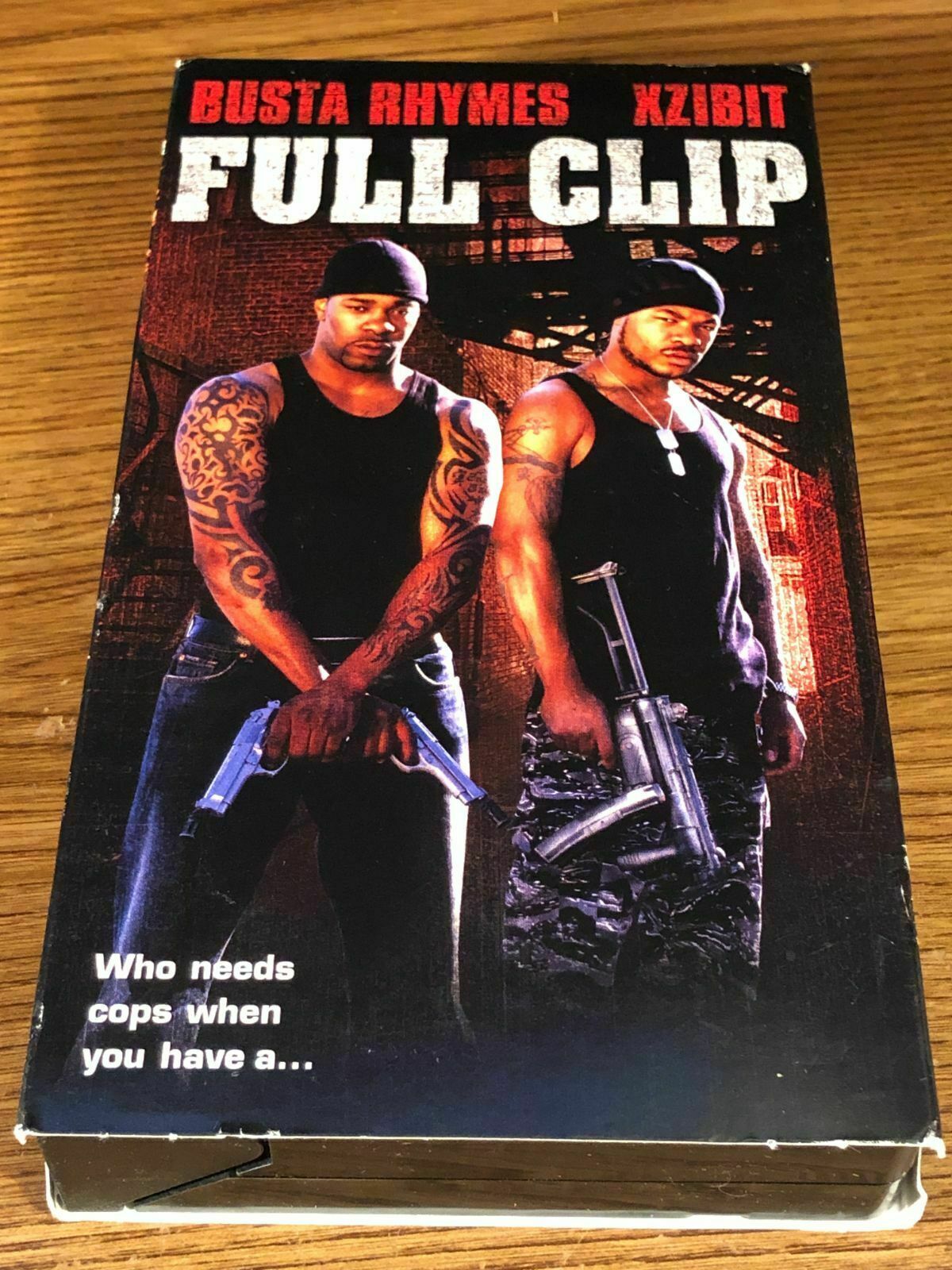 Full Clip VHS VCR Video Tape Movie Busta Rhymes Xzibit Used