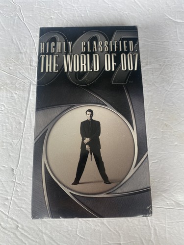 Highly Classified The World Of 007 VHS MGM Brand New Sealed