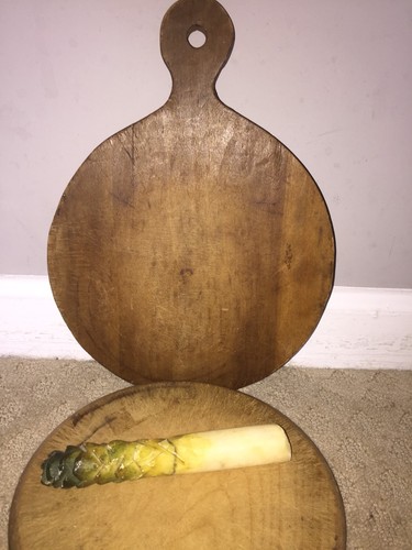 Early Antique Italian Alabaster Stone Vegetable First Series Stone Asparagus