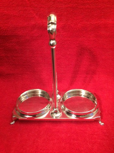 Antique Hawkes Glass & Sterling Salt & Pepper Shaker Set!