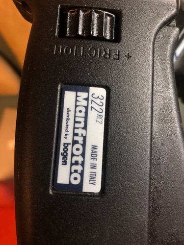 Bogen 3021 Manfrotto Tripod 055/KF01 With 322RC2 Grip BallHead