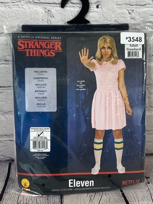 Rubie's STRANGERS THINGS Eleven 11 Dress Adult One Size Costume Halloween Party