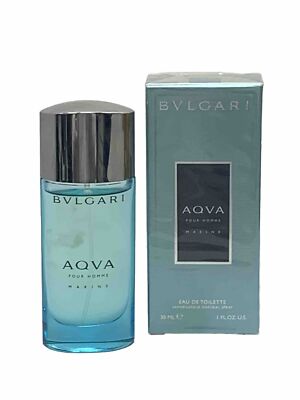 Bvlgari Aqua Marine Edt 30ml Spray  new Sealed 