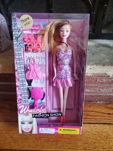 NIB AND HTF! BARBIE WONDERFUL FASHION SHOW DOLL | eBay