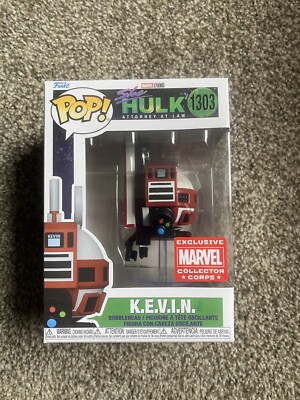 Funko Pop! K.E.V.I.N. #1303 Marvel Collector Corps She Hulk Disney Feige MCU