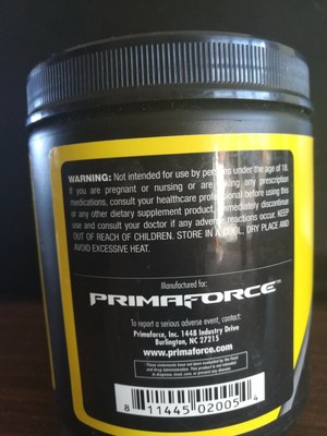 Primaforce AcetylLCarnitine US Version PROBE 20 Servings ( 20g)