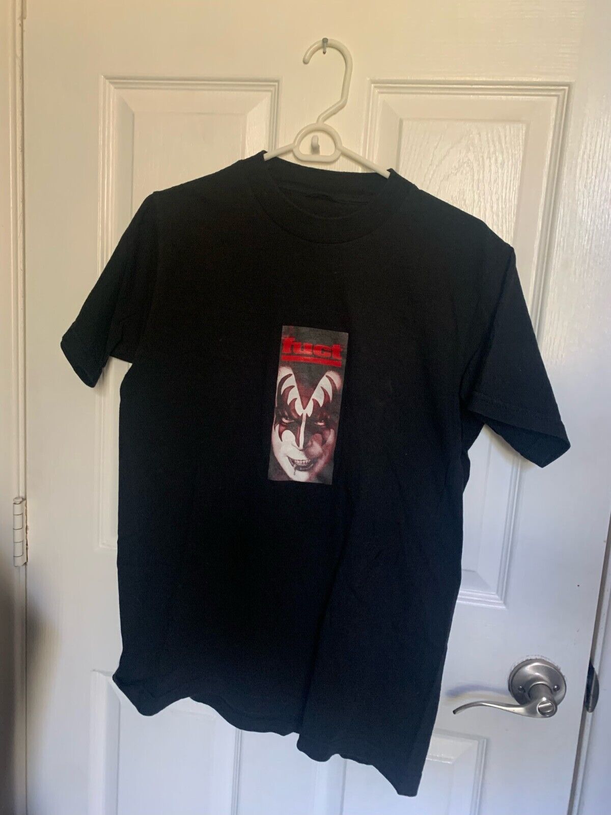 VINTAGE 90s FUCT KISS GENE SIMMONS T SHIRT (slightly used VINTAGE 90s FUCT KISS GENE SIMMONS T SHIRT (slightly used