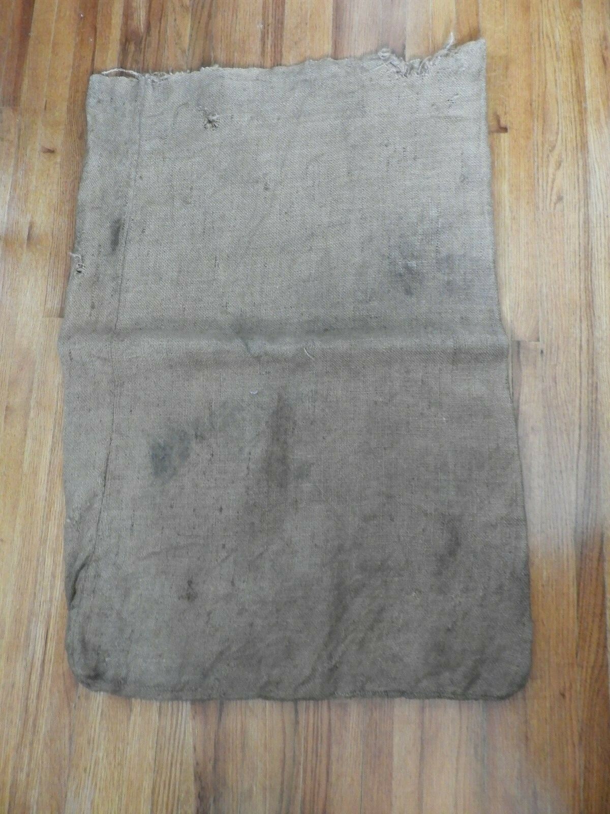 VINTAGE BURLAP ADVERTISING - BAG SACK - UGENE - OREGON FILBERTS - HAZELNUTS