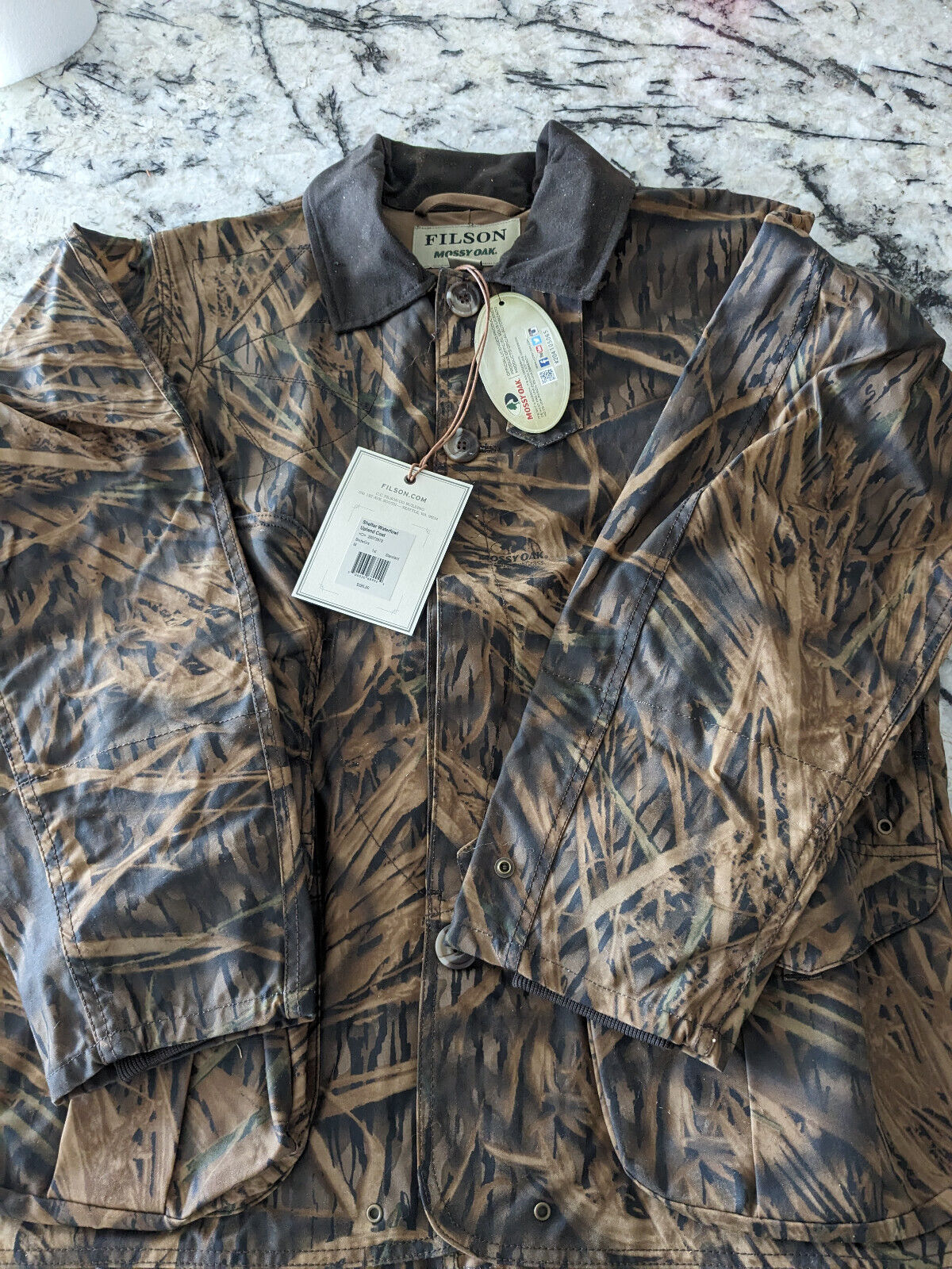 New Mens Filson X Mossy Oak Camo Shelter Cloth Waterfowl New Mens Filson X Mossy Oak Camo Shelter Cloth Waterfowl