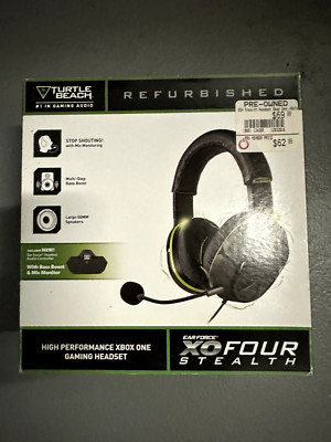 Headset Gaming Turtle Beach Xo Four Ear Force Wired Mic - RFB