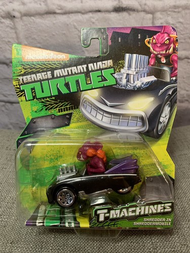 2 Mispackaged Teenage Mutant Ninja Turtle T-Machines Fishface in Shredder Box