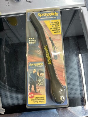 New Sprayglide Pressure Washer Floor Roller Made Easy Attaches To Any Wand