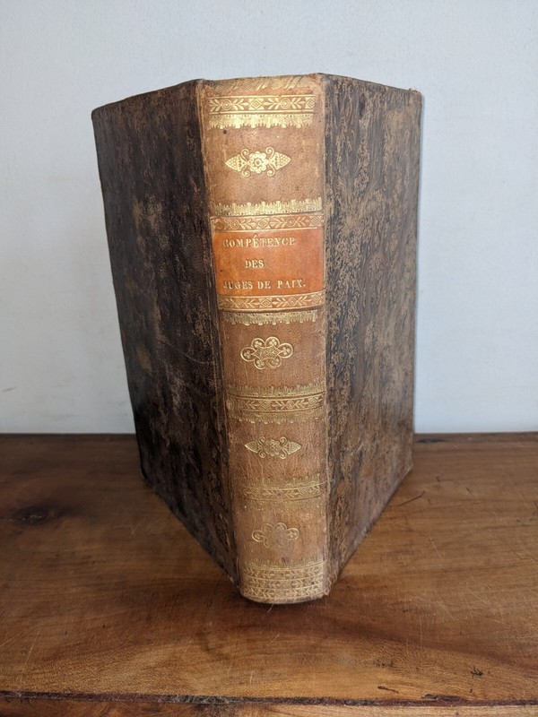 Livre Ancien- Henrion De Pansey -  De La CompÃ©Tence Des Juges De Paix - 1827