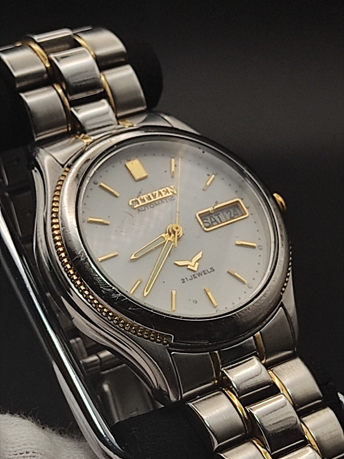Citizen 4-S81292 Automatic Men's Watch, See-through Back