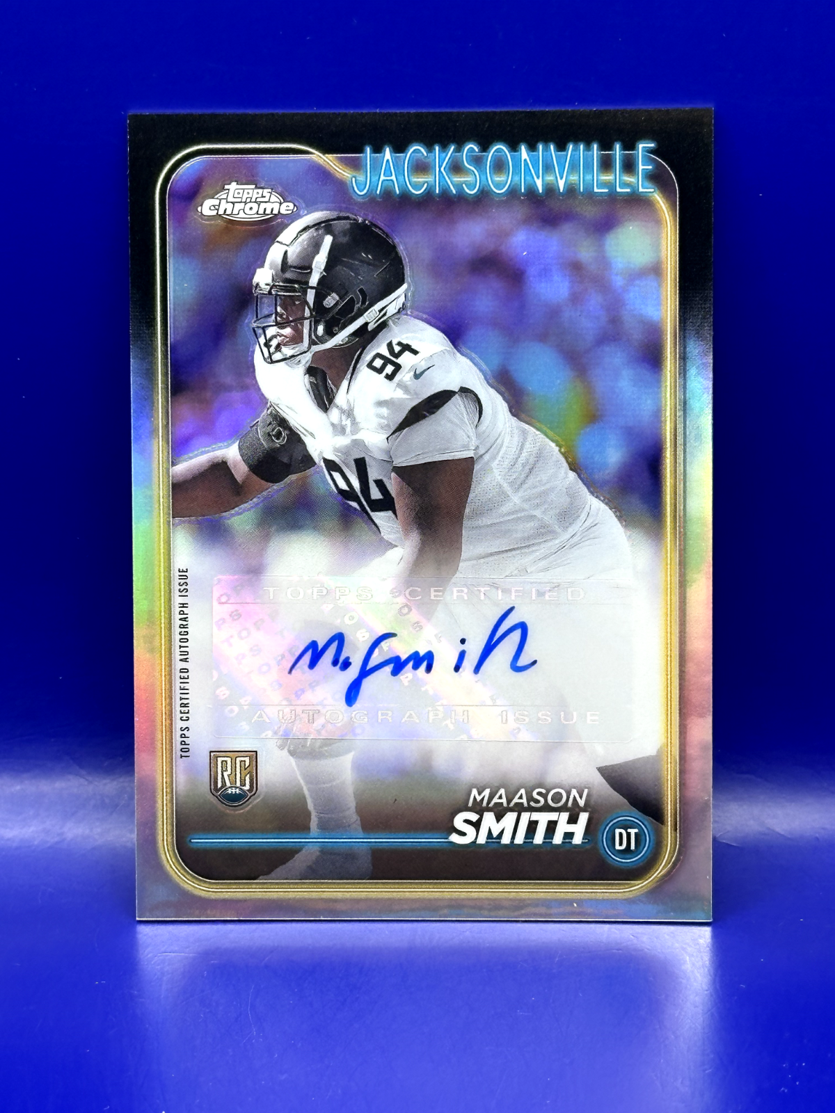 2024 Topps Chrome Maason Smith (RC) Auto Refractor #RAMSM