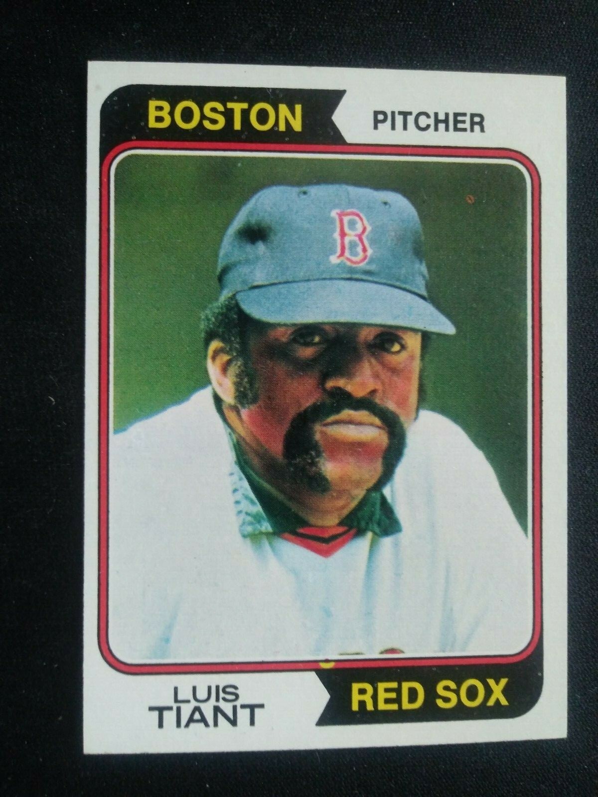 1974 Topps Baseball Card # 167 Luis Tiant - Boston Red Sox | eBay