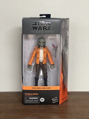 Star Wars The Black Series Ponda Baba 6'' Figure A New Hope Cantina Walrusman