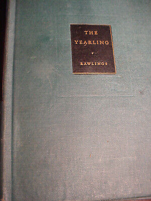 The Yearling By Marjorie Rawlings First Modern Library Edition 1946 Classic
