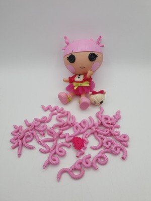 Lalaloopsy Littles Trinket Sparkle Doll SILLY HAIR w/ Cat Pet Hair Little Sister
