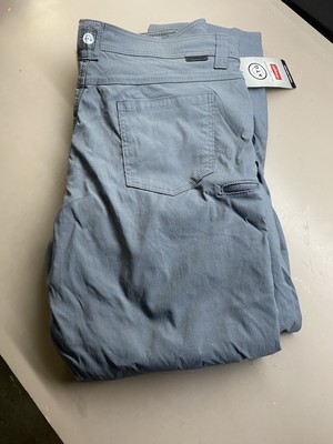 New w/ Tags Wrangler ATG Utility Camp Hike Outdoors Golf Gray Taper Pants 40x30
