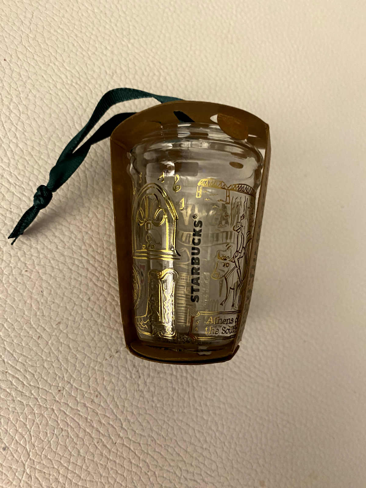 Limited Edition Starbucks BEEN THERE SERIES 2022 NASHVILLE Christmas ORNAMENT I