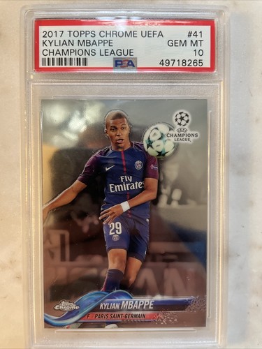 2024 KYLIAN MBAPPE TOPPS CHROME ULTIMATE STAGE UEFA