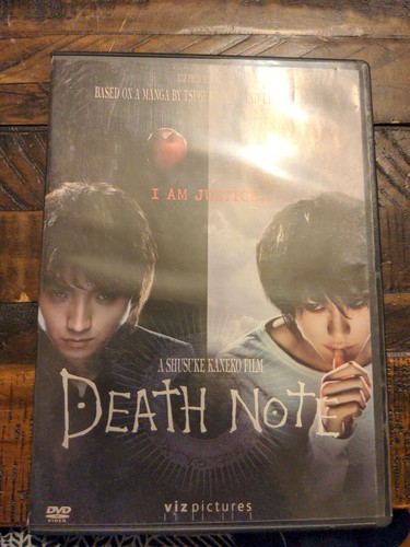 Death Note Live Action DVD 2003 Shusuke Kaneko Film Viz