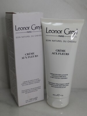 LEONOR GREYL CREME AUX FLEURS TREATMENT CREAM SHAMPOO FOR VERY DRY 7 OZ BOXED