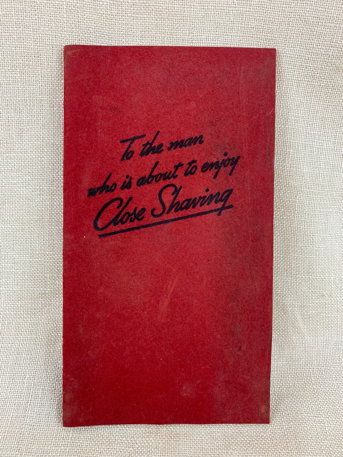 Vintage Instruction Manual Remington Rand Electric Close-Shaver 1938