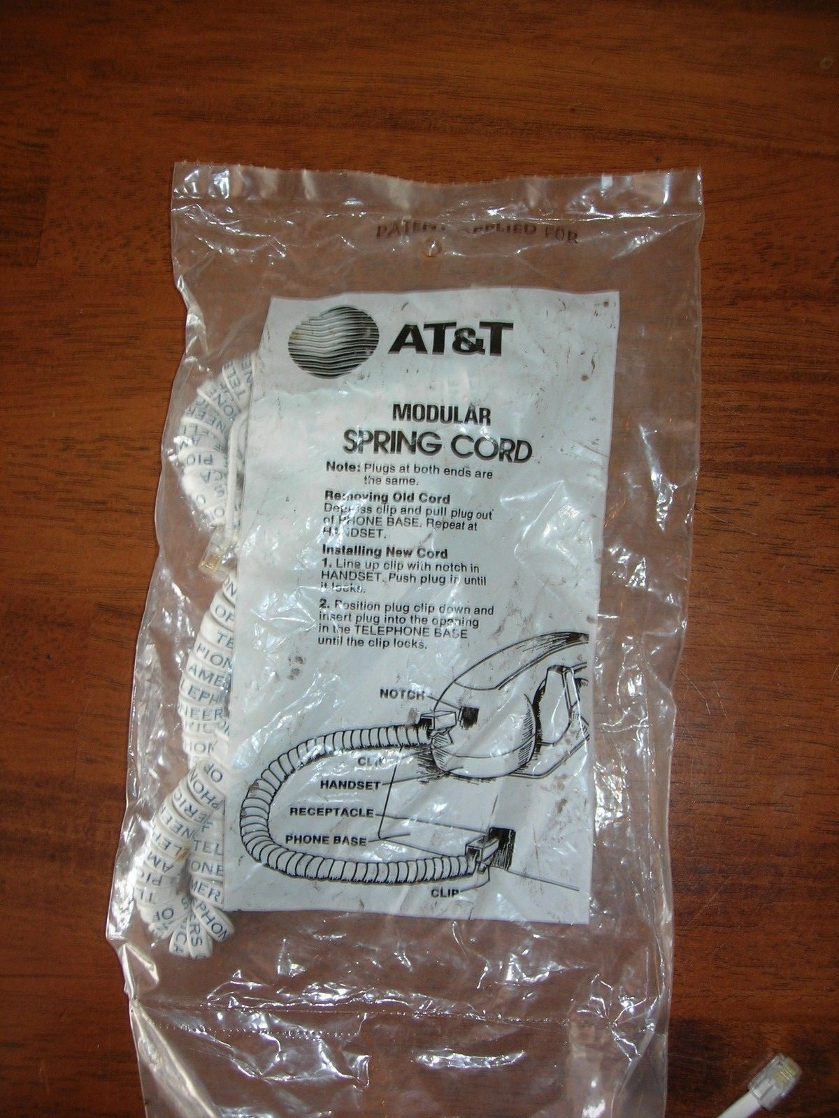 TELEPHONE PIONEERS OF AMERICA MODULAR SPRING CORDS