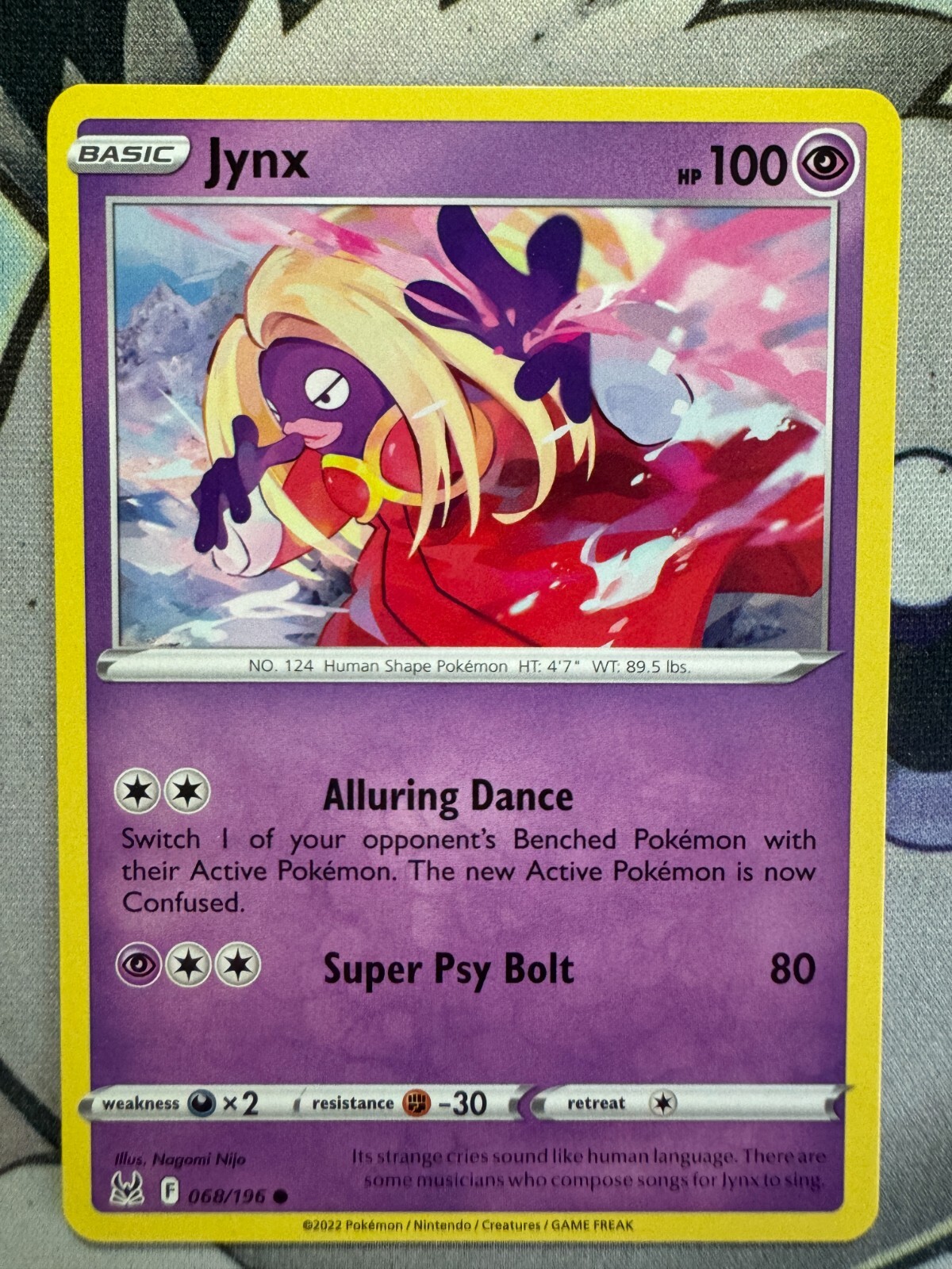 Jynx Non Holo English Pokemon TCG BKAS277 | eBay