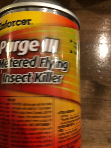 New Lot Of 5 Cans Enforcer EPRGFIK7 Purge 3 Metered Flying Insect Killer 6.4 Oz