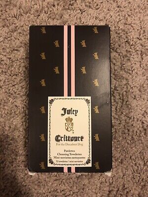 Juicy Crittoure, Sealed, 32 Cleansing Towelettes For the Decadent Dog