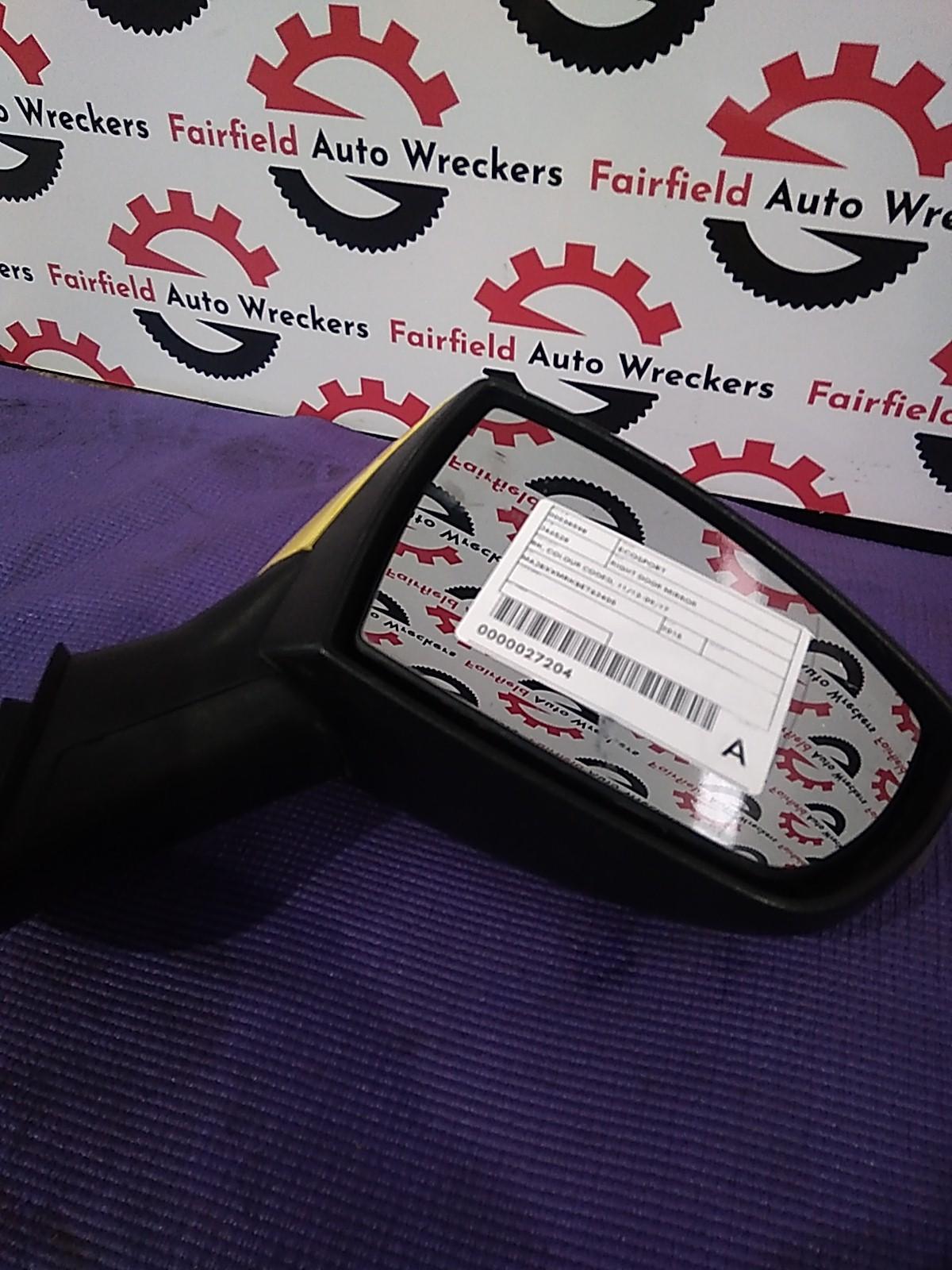 FORD ECOSPORT BK 11/2013-09/2017 RIGHT DOOR MIRROR COLOUR CODED