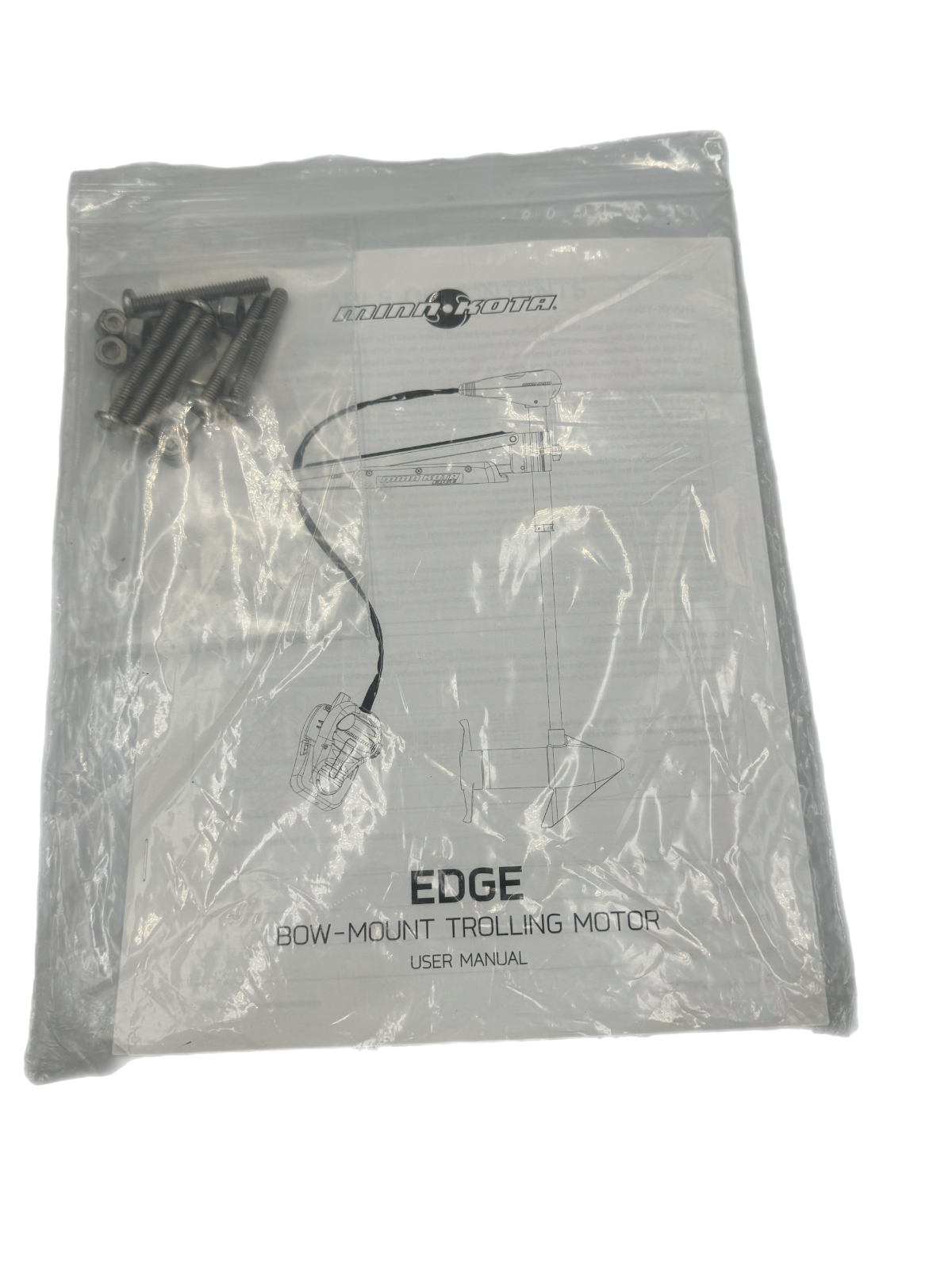 MIN KOTA Edge Bow Mount Trolling Motor User Manual and Hardware