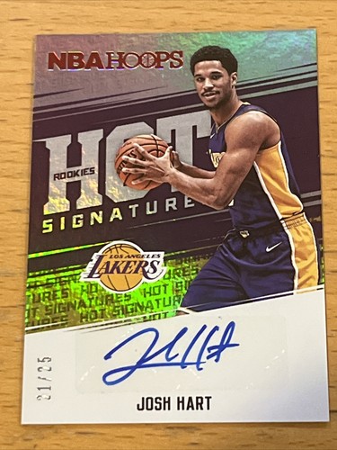 NBAカード Josh Hartルーキーサインカード 10枚限定 ジャージNo. NBAカード Josh Hartルーキーサインカード 10枚限定 ジャージNo