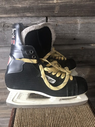 Vintage Bauer Black Panther Hockey Skates