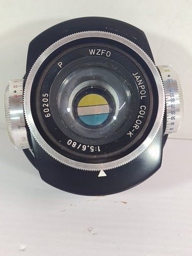 JANPOL COLOR レンズ M42 MOUNT SPIRAL: PZO/WZFO JANPOL COLOR 80mm F5.6(M42