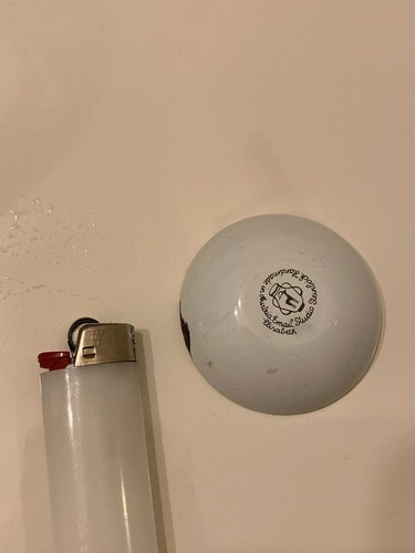 small ceramic dish - vintage