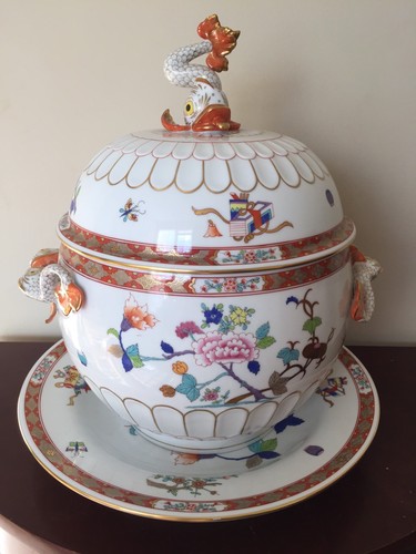 Herend Chinois Shanghai Round Lidded Tureen 6541/SH