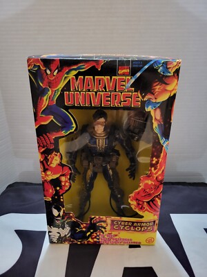 Cyber Armor Cyclops Universe 10'' Deluxe MARVEL COMICS Legends Toy Biz NEW
