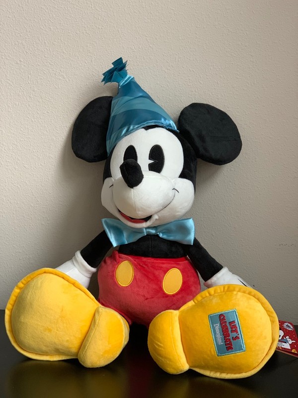 90th birthday mickey plush