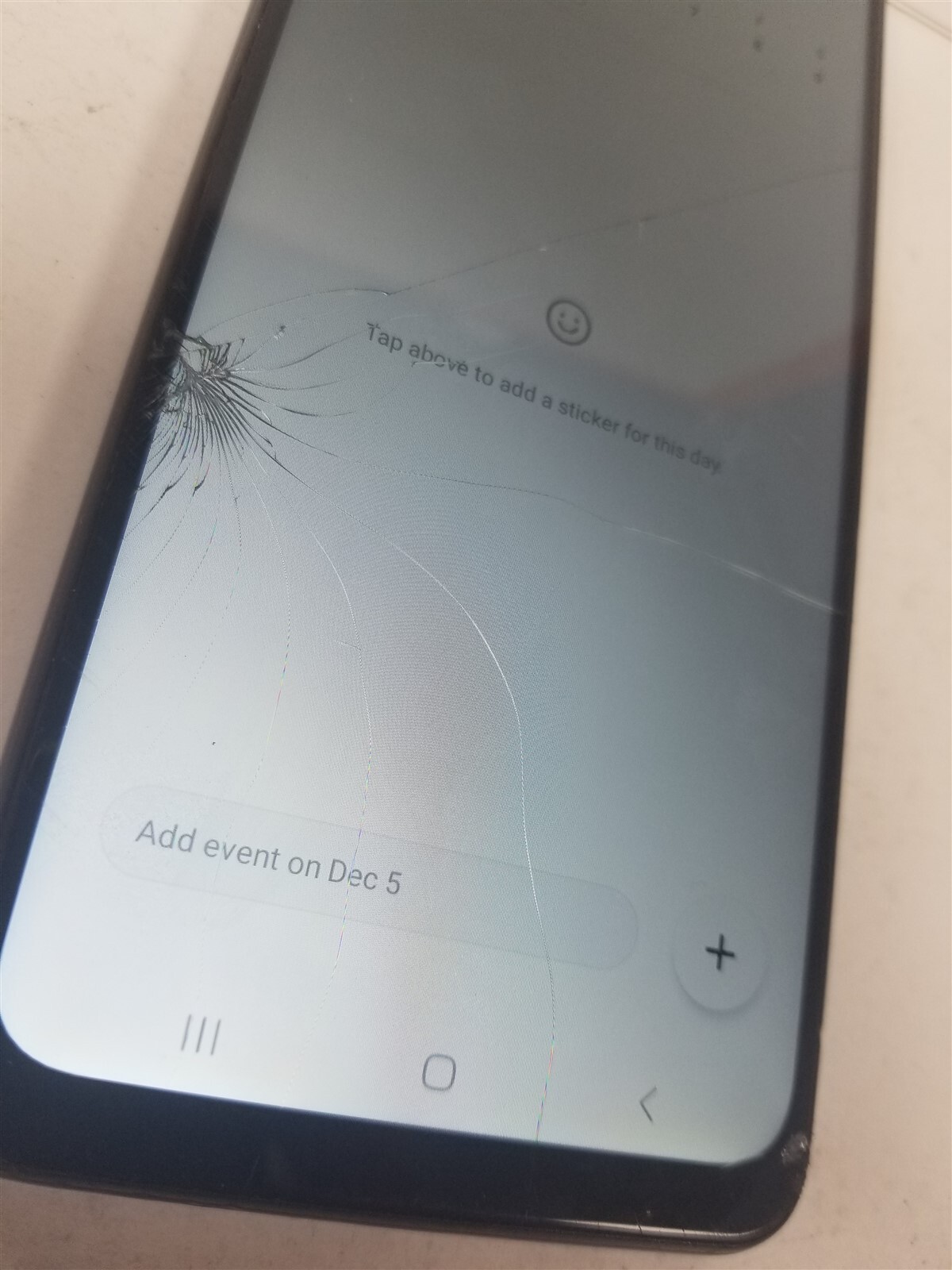 SAMSUNG GALAXY A32 5G 64GB BLACK SM-A326W (UNLOCKED) DAMAGED CD8384