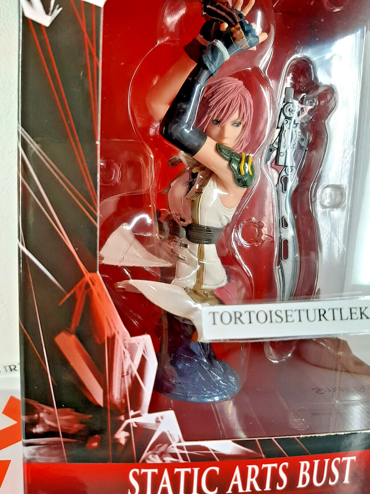 Static Arts Bust No 01 LIGHTNING Figure FINAL FANTASY XIII Static Arts Bust No 01 LIGHTNING Figure FINAL FANTASY XIII