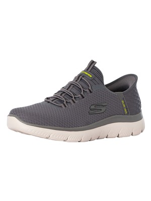 

Мужские кроссовки Skechers Slip Ins Summits High Range, серые, Grey, 232457-CHAR